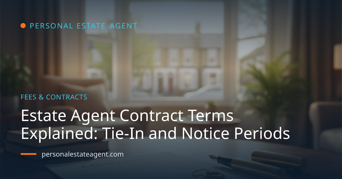 Estate Agent Contract Terms Explained: Tie-In and Notice Periods