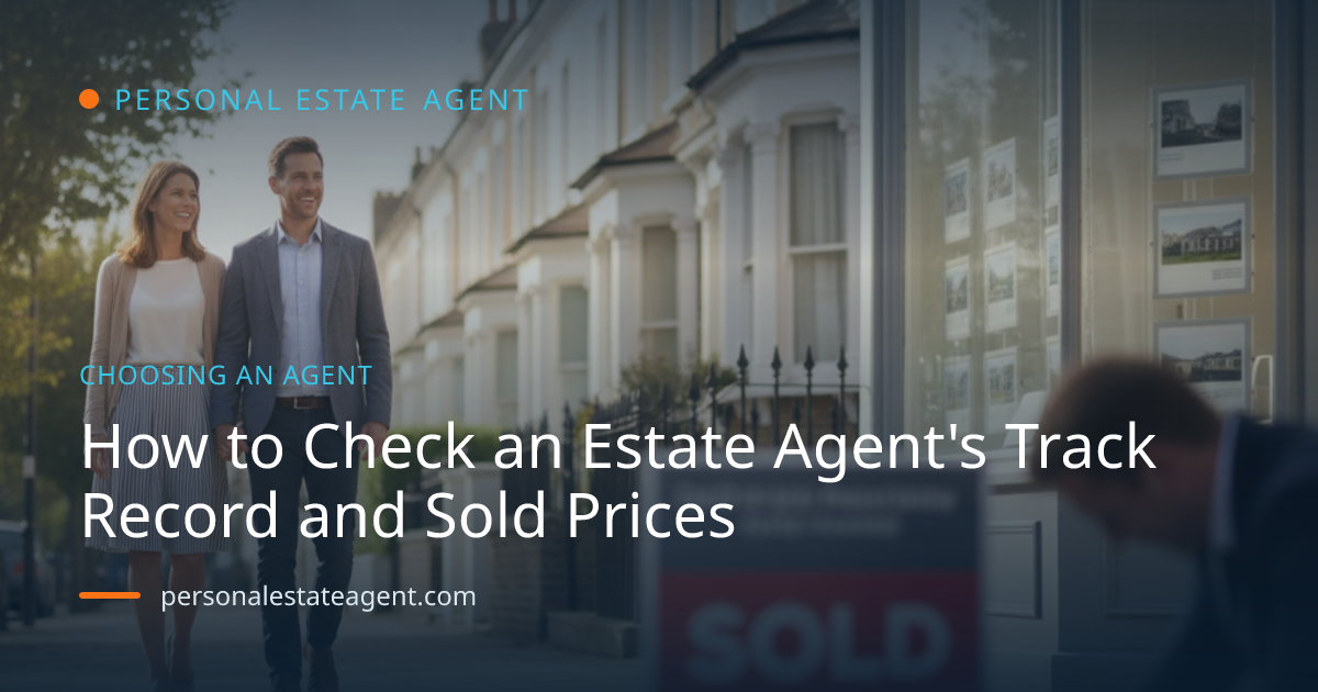 How to Check an Estate Agent's Track Record and Sold Prices